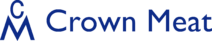 crownmeat logo blau horizontal